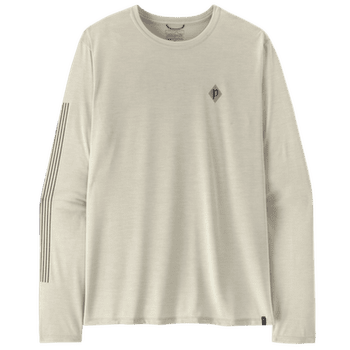 Koszulka z długim rękawem Patagonia LONG-SLEEVED CAP COOL DAILY SHIRT - HUT TRIPPER Men Dyno White