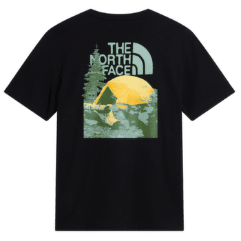 Koszulka z krótkim rękawem The North Face PITCH A TENT RELAXED SHORT SLEEVE TEE MEN TNF BLACK