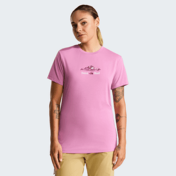 Koszulka z krótkim rękawem The North Face FOUNDATION SHORT SLEEVES T-SHIRT-GRAPHIC WOMEN G6E HUSHED LAVENDER