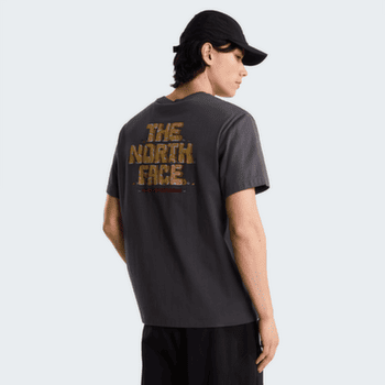 Koszulka z krótkim rękawem The North Face STONE LOGO RELAXED SHORT SLEEVE TEE-GRAPHIC UNISEX ANTHRACITE GREY