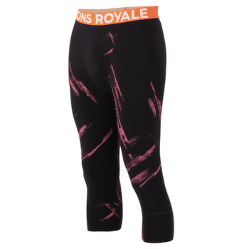 Legginsy 3/4 Mons Royale Cascade Merino Base Layer 3/4 Legging Men Airbrush