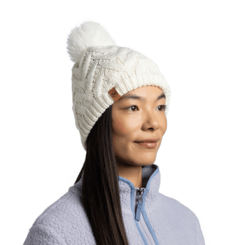 Czapki Buff KNITTED & FLEECE BAND HAT CARYN CARYN LILAC ICE