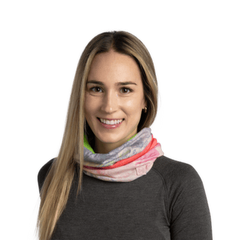 Chusta Buff MERINO LIGHTWEIGHT DIGITAL PRINTS ARCI LILAC ICE