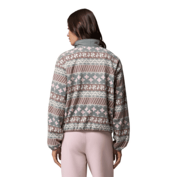 Kurtka Columbia Sequoia Grove II Printed Half Zip Women Ancient Fossil Wizard Island Tonal 271