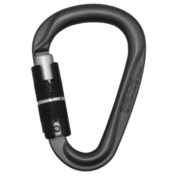 Karabinek wspinaczkowy Rock Empire HMS Smart 3T Šedá