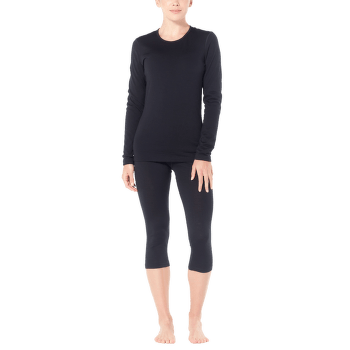 Legginsy 3/4 Icebreaker Oasis Legless Women (104382) Black001