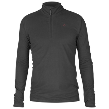 Pulower (zapięcie 3/4) Fjällräven Pine Half Zip Men Dark Grey 030