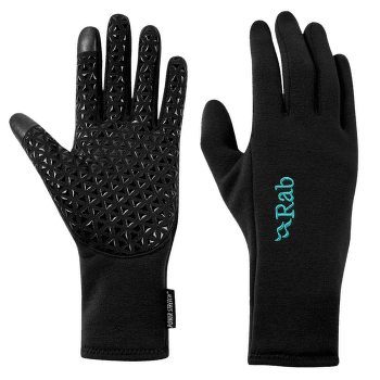 Rękawice Rab Power Stretch Contact Grip Glove Women Black