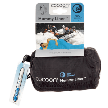 Wkładka do śpiwora Cocoon Coolmax MummyLine bluemax