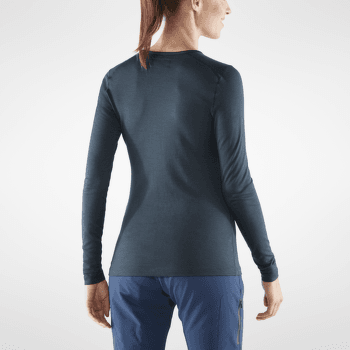 Koszulka z długim rękawem Fjällräven Bergtagen Thinwool LS Women Black