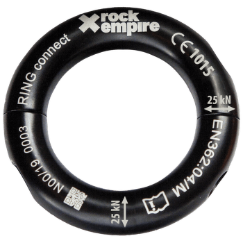 Kroužek Rock Empire Ring Connect černá 008