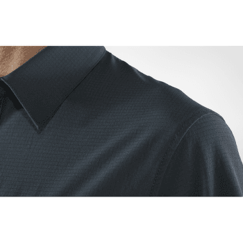 Koszulka z krótkim rękawem Fjällräven Abisko Trekking Shirt SS Men Dark Navy