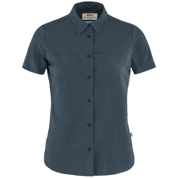 Koszulka z krótkim rękawem Fjällräven High Coast Lite Shirt SS Women Navy