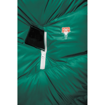 Śpiwór Grüezi bag Biopod DownWool Subzero Pine Green