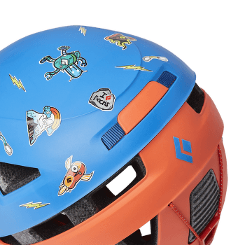 Kask Black Diamond K CAPITAN Ultra Blue-Persimmon