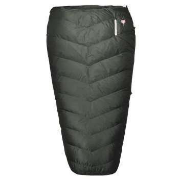 Wkładka do śpiwora Grüezi bag Feater - The Feet Heater DownWool Deep Forest