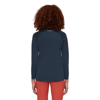 Koszulka z długim rękawem Mammut Selun FL Longsleeve Women Logo marine 5118