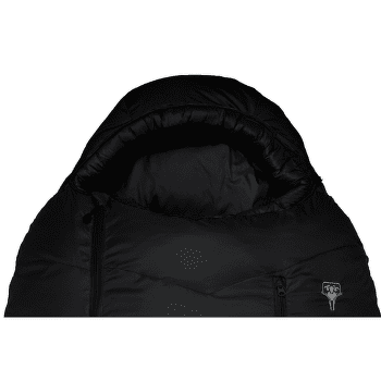 Śpiwór Grüezi bag Biopod DownWool Subzero 185 Black Edition Black