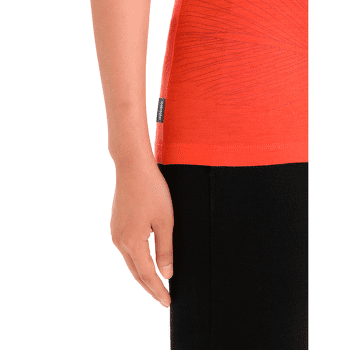 Koszulka z krótkim rękawem Icebreaker Tech Lite II SS Scoop Tee Plume Women VIBRANT EARTH