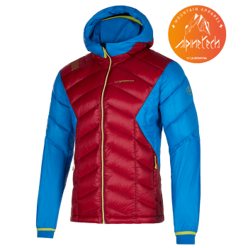 Bunda La Sportiva AIGUILLE DOWN JKT Men Sangria/Electric Blue