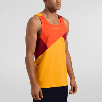Tank top La Sportiva DUDE TANK Men Night Sky/Mountain Red