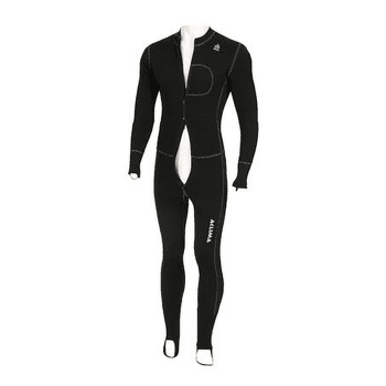 Kombinezon Aclima WarmWool Bodypiece Jet Black