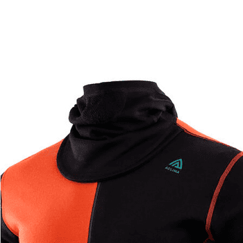 Triko s dlouhým rukávem Aclima WarmWool Hood Sweater W/Zip Men Marengo / Jet Black / Corsair