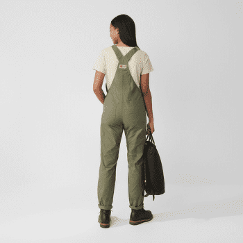 Spodnie Fjällräven Vardag Dungaree Trousers Women Green