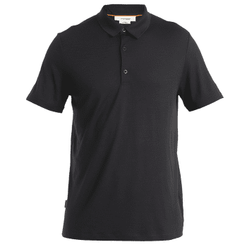 Koszulka polo Icebreaker Merino 150 Tech Lite III SS Polo Men Black