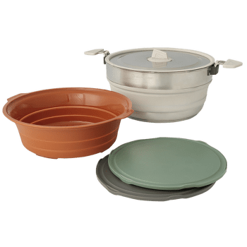 Naczynia Sea to Summit Detour Essentials Camp Kitchen Kit - [4 Piece] 5L Pot Set w/ Col