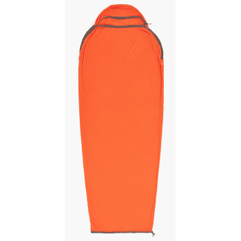 Wkładka do śpiwora Sea to Summit Reactor Extreme Sleeping Bag Liner - Mummy w/ Drawcord Standard Spicy Orange