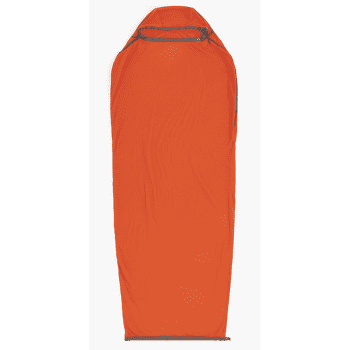 Wkładka do śpiwora Sea to Summit Reactor Fleece Sleeping Bag Liner - Mummy w/ Drawcord - Standard Picante Red