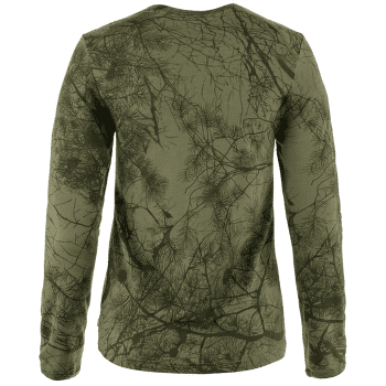Koszulka z długim rękawem Fjällräven Värmland Wool LS Women Green Camo