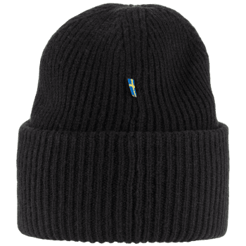 Czapki Fjällräven Fjällräven Heavy Beanie Black