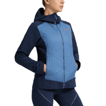 Bunda La Sportiva KAP HYBRID HOODY Women Cerise/Crystal