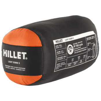 Śpiwór Millet LIGHT DOWN 5° VERMILLON NEW