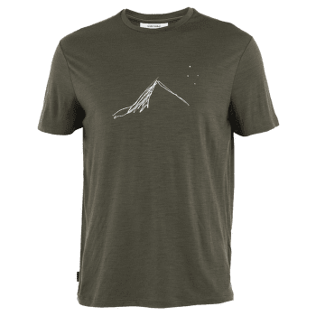Koszulka z krótkim rękawem Icebreaker Merino 150 Tech Lite SS Tee Southern Constellation Men LODEN