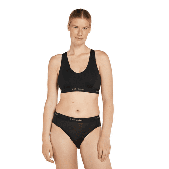 Biustonosz Icebreaker Merino 125 Cool-Lite Sprite Racerback Bra Women Black