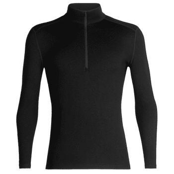 Koszulka z długim rękawem Icebreaker Merino 260 Tech LS Half Zip Men Black