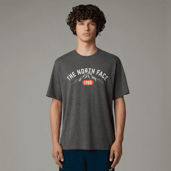 Koszulka z krótkim rękawem The North Face TEE VARSITY GRAPHIC S/S Men TNFMEDIUMGRYHTR