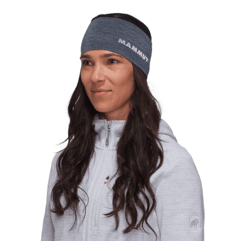 Opaska na głowę Mammut Tree Wool Headband marine melange 5784