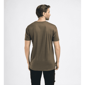 Koszulka z krótkim rękawem Aclima LightWool Tee Print Horn Men Jet Black