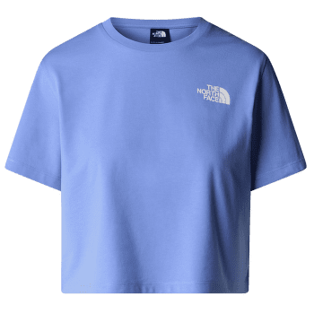 Koszulka z krótkim rękawem The North Face SIMPLE DOME CROPPED SLIM TEE Women 0YI VIRTUAL BLUE