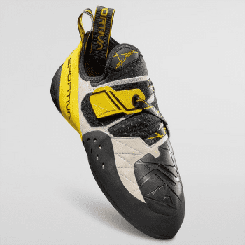Buty wspinaczkowe| La Sportiva Solution White/Yellow_W00Y00