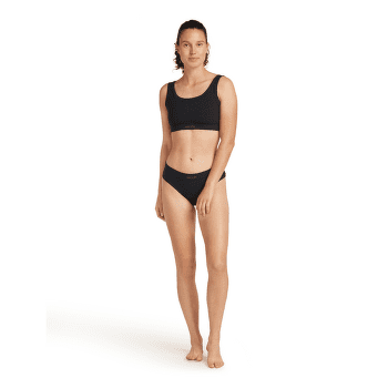 Biustonosz Icebreaker Merino Blend Rib Lotus Bra Women TIDAL TEAL