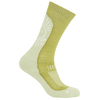 Skarpety Icebreaker Merino Hike+ Light Crew IB Solar OLIVE/ASHEN/SNOW