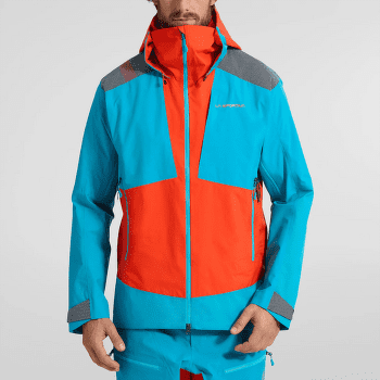 Kurtka La Sportiva Supercouloir GTX Pro Jacket Men Cherry Tomato/Tropic Blue