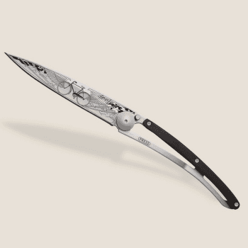 Nóż Deejo Earth Tattoo 37g, Granadilla Wood, Bicycle