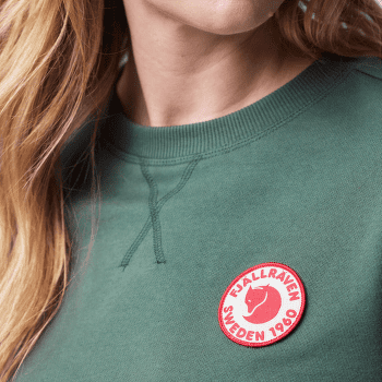 Sweter Fjällräven 1960 Logo Badge Sweater Women Chalk White