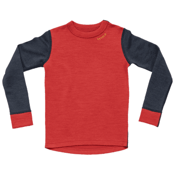 Koszulka z długim rękawem Devold Expedition Merino Shirt Kid 287E  NIGHT/BEAUTY